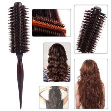 Combing hair is not just something we are taught to do as children for fun, it has a number of important benefits both for the health of the hair and scalp. Buy Wooden Bristle Curly Hair Comb Women Anti Static Round Brush Roller Comb At Affordable Prices Free Shipping Real Reviews With Photos Joom