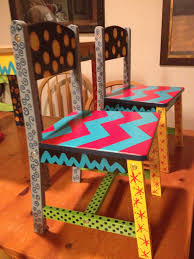 Pin By Mariana Bilbatua On For The Home Painted Kids Chairs Kids Chairs Painted Chairs