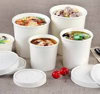 32 / 16 oz Paper Soup Containers with Lids | Bioleader ...