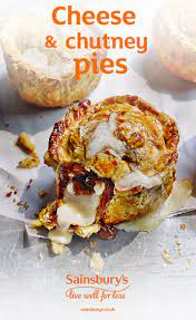 Recipe Cheese And Chutney Pies Sainsbury S Recipe Recipes Savoury Food Sainsburys Recipes
