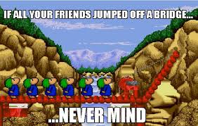Lemmings Meme Retro Gaming Evolution Of Video Games Memes