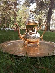 Moroccan Gold Teapot Handmade Teapot Moroccan Handcrafted Teapot Moroccan Handmade Home Living Kitchen Decor Accessory En 2020