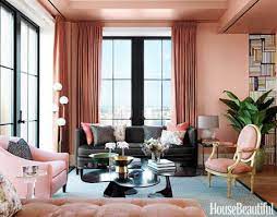 15 Pink Rooms You Ll Love Pink Living Room Luxe Living Room Living Room Color