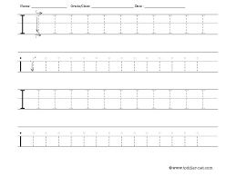 Content tagged with alphabet tracing. Free Tracing Letter I Worksheet