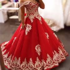 Boho brautkleider meerjungfrau brautkleider prinzessin farbige brautkleider. Rot Gold Lange Muslim Brautkleider Weg Von Der Schulter Gold Spitze Appliques Tull Ballkleid Prinzessin Arabisch Hochzeit Kleider Arab Wedding Gowns Wedding Gownstulle Ball Gowns Aliexpress