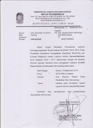 Format umum surat undangan resmi. Undangan Dari Dinas Pendidikan Seksi Pendidikan Madrasah