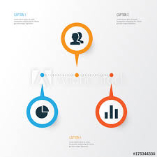 Interface Icons Set Collection Of Column People Pie Chart