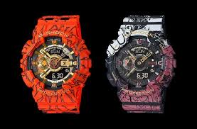 Casio en colaboracion con toei animation. Casio Reveals Special Dragon Ball Z And One Piece G Shock Watches Micky News