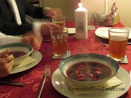 According to the tradition, all dishes served at christmas eve supper must be meatless and so is this borscht. Polish Food Fermented Food Freak