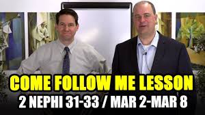 Doctrine Of Christ And The Temple Come Follow Me Lesson 2 Nephi 31 33 In 2020 Nephi Scripture Study Lesson