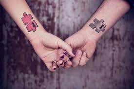 Ok, so this is kind of sick, but it is also very effective! 46 Puzzle Piece Tattoos With Connecting Pieces And Meanings Tattooswin