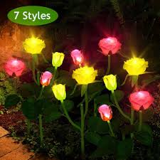 Great prices on popular products. Solar Power Rose Flower Garden Stake Landscape Fairy Lamp Outdoor Yard Led Light Ebay Solar Lights Garden Outdoor Solar Lights Solar Flower Lights
