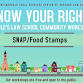 HLS Legal Services Center – Know Your Rights: SNAP event image