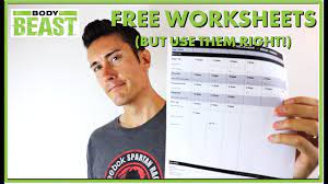 Scopri ricette, idee per la casa, consigli di stile e altre idee da provare. Body Beast Workout Sheets Get The Most Out Of Beast Youtube