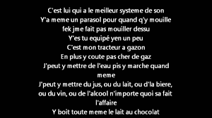 Mon Tracteur A Gazon Paroles Full Track Youtube