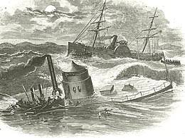 Kb70091 комбриг 1/700 uss dunderberg броненосец 1865. Uss Monitor Military Wiki Fandom