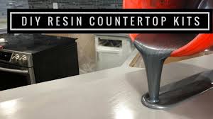 How to care for quartz countertops. Countertop Resurfacing Kits With Metallic Epoxy In Silver Pearl White And Black Youtube
