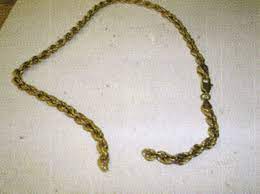One of the oldest uses of gold, jewelry making, dates back to at least 4,000 b.c. How To Repair A Hollow Rope Chain Ganoksin Jewelry Making Community