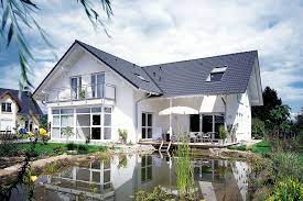 Flowstudio gmbh on twitter statdvilla 250qm l form by. Bungalow Landhaus Tessin Ein Fertighaus Von Gussek Haus