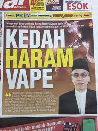 Punca sebenar johor haramkan vape kerana kecuaian almarhum tunku abdul jalil hisap vape? Kementerian Kesihatan Malaysia Kedah Haram Vape Shisha Stick Mesyuarat Jawatankuasa Fatwa Negeri Kedah Pada 23 November Memutuskan Hukum Hisap Rokok Elektronik Shisha Stick Adalah Haram Facebook
