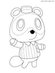 Tom nook animal crossing new horizons coloring pages. Animal Crossing Colouring Pages Timmy And Tommy Total Update