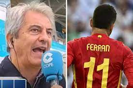 Manolo Lama explota y se pasa tres pueblos con Ferran Torres: ''¡Vete a la  m...!''