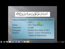 Fase perkembangan islam di indonesia bab. Materi Ski Kelas Xii Youtube