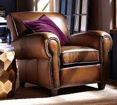 manhattan leather armchair with nailheads furniture leather armchair home