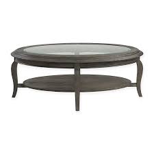 Shop our best selection of bassett mirror company coffee tables to reflect your style and inspire your home. Bassett Mirror Company Belgian Luxe Raiden Oval Cocktail Table In Rustic Coffee Bean Bed Bath Beyond