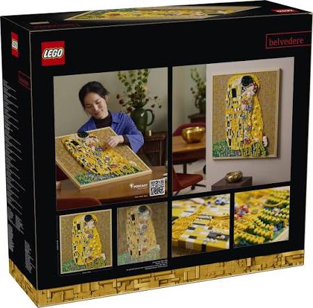 LEGO Art Gustav Klimt &ndash; The Kiss Revealed! This set is releasing on August  1st for $299.99 USD and has 4000 Pieces! #rlfm #reveal #lego #31221