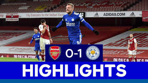Jul 2020, 16:00 referee anthony taylor, england avg. Vardy Seals Iconic Foxes Win At Arsenal Arsenal 0 Leicester City 1 2020 21 Youtube