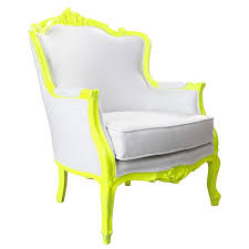 Oymali Berjer Neon Sari Altinci Cadde Neon Berjer Koltuk Tekli Koltuk