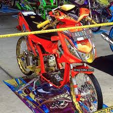 50 Foto Gambar Modifikasi Beat Kontes Street Racing Jari Jari Drag Bike Com Di 2020 Gambar Motor