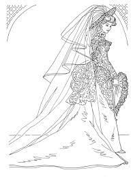 Dress coloring pages getcoloringpages com. Color Pages For The Kids Malvorlagen Hochzeit Malvorlagen Barbie Malvorlagen