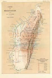 Carte politique, relief, provinces et drapeau de madagascar. Carte De Madagascar Indiquant La Repartition Geographique Des Genres Especes Et Races D Indrisines Map Of Madagascar Showing The Geological Distribution Of The Different Kinds Species And Races Of Indriidae Uwdc