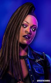 Creativesharka — DIGITAL PAINTING OF HOLLY HYMAN (2016)