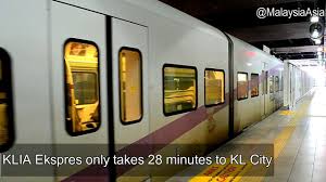 Klia express airport train offers free 4g wifi onboard. Klia Express Train Review Youtube