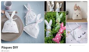 Poule très rapide à faire. Tuto Lapin De Paques En Tissu