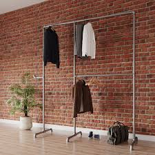 Check spelling or type a new query. Heavy Duty Industrial Pipe Clothes Rack Clothing Rail Wardrobe Etsy