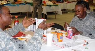 Christmas Dinner at Camp Marmal [Image ...