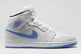Air Jordan 1 Mid Blue Black And White Air Jordan 1 Mid White Black Legend Blue Blue Sneakers Air Jordans Jordan 1 Mid