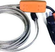 Heat Tape Easy Heat Freeze Protection Cable Waterline Heater Pre-cut to 12  Foot includes Installed Plug Head