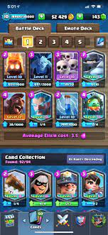 Carta favorita actual — gólem. This Deck Got Me All The Way Up To Master League 1 Any Tips Or Changes I Could Make To It I Ve Had A Lot Of Trouble Against Other Mega Knight Decks