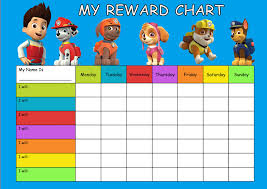 Paw Patrol Star Chart Printable Bedowntowndaytona Com