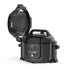 Free 2 Day Shipping Buy Ninja Foodi Tendercrisp 6 5 Quart Pressure Cooker Black Op300 At Walmart Com In 2020 Pressure Cooker Electric Pressure Cooker Cooker