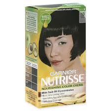 If that's not enough, garnier black hair dye covers %100 of gray hair. Garnier Nutrisse Nourishing Hair Color Cr Egrave Me In 10 Black Bed Bath Beyond