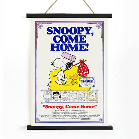 Poster | Snoopy Come Home Art Print | MORYARTY