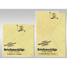 Briefumschlage Din C6 Elefantenhaut 110 G Qm 10 Stuck