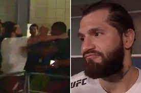 Rocky@paradigmsports.com @januscbd @montirex @uniformwares @iconicmenswear boomday.com/leon_edwardsmma. Ufc London Jorge Masvidal And Leon Edwards Involved In Wild Backstage Altercation