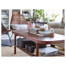 Ikea round table, simple but elegant fotmat include : Listerby Coffee Table Brown 140x60 Cm Ikea